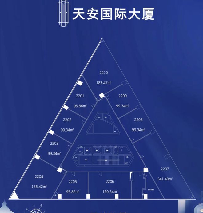 bat365【上海新房官网】浦东天安国际售楼处：99~240㎡精装家电全配！(图4)